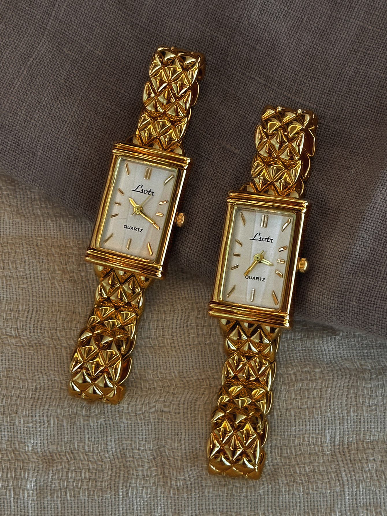 Luxury Watch Collection - 1 New Gold-Colored French High-End Light