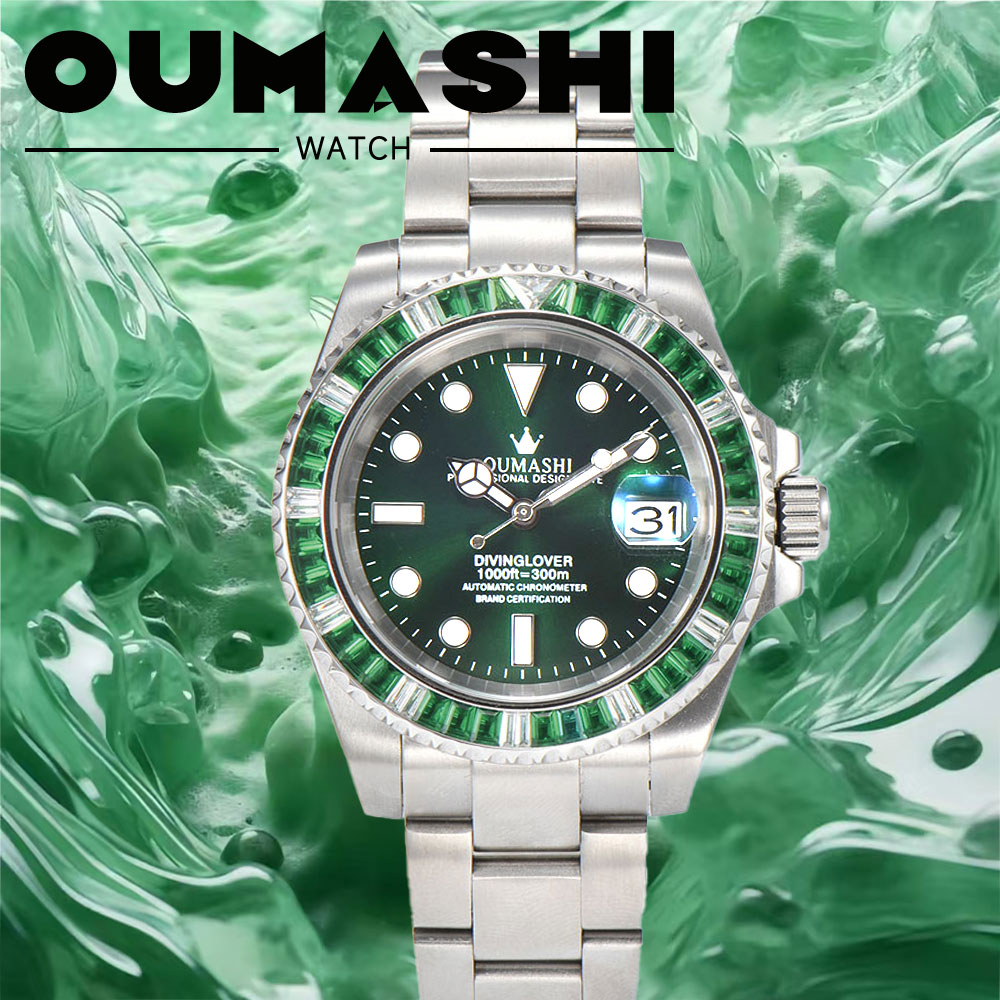 Perpetual Calendar Watch - 40mm luxury diving Men's watch NH35