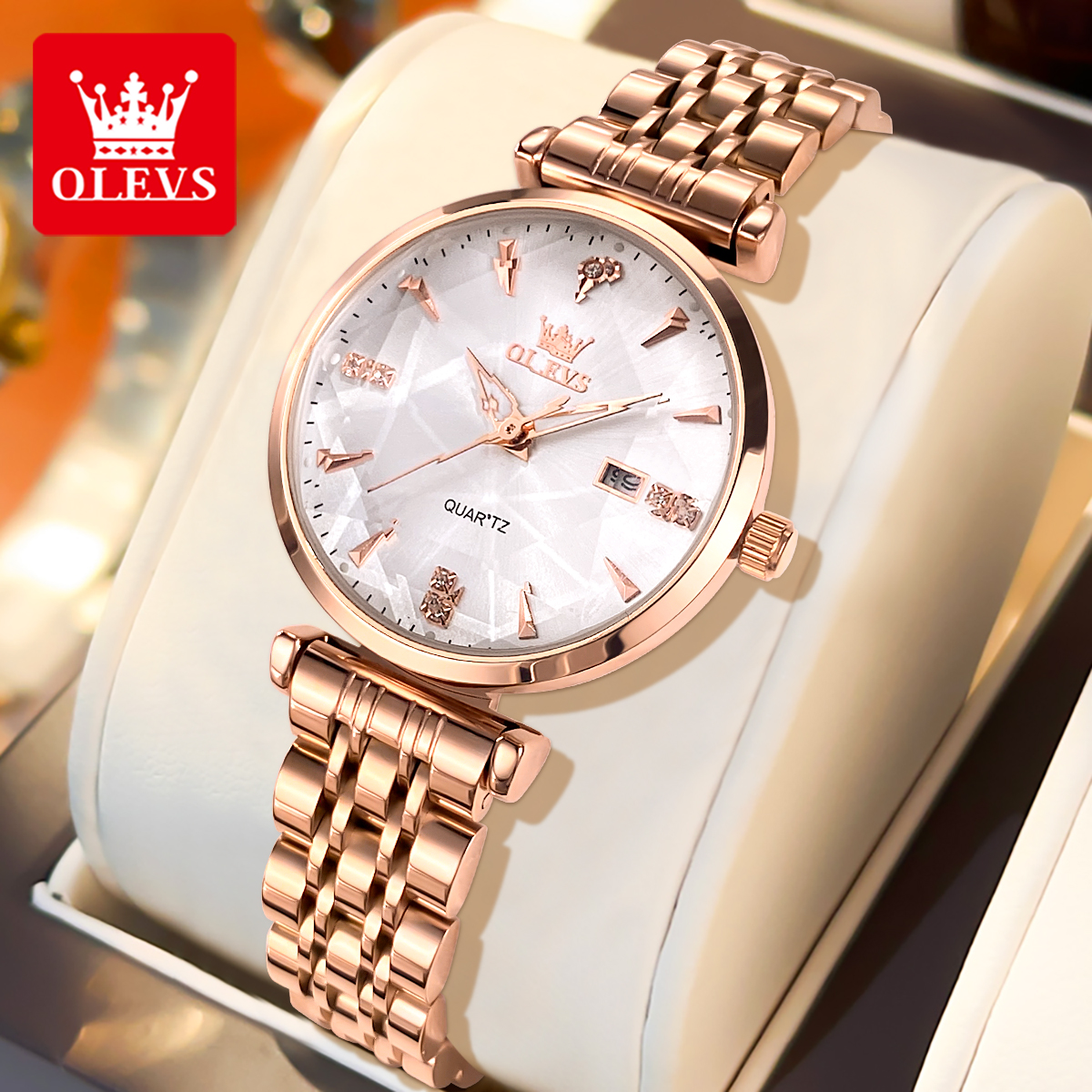 Luxury Watch Brand - OLEVS brand beautiful women's watches Prism