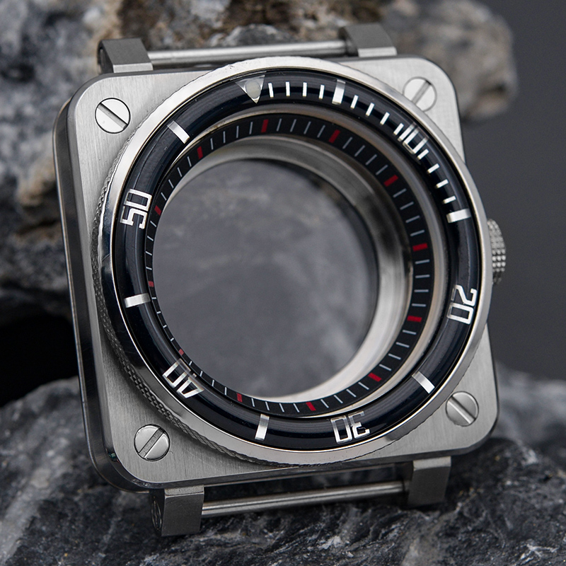 Automatic Pilot Watch - NH35 case SKX007 square adapted to