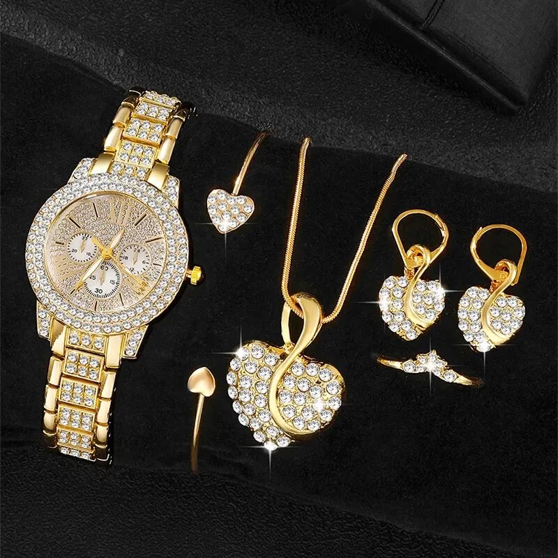 Luxury Watches - Women's Quartz Watch Gold Luxury Women
