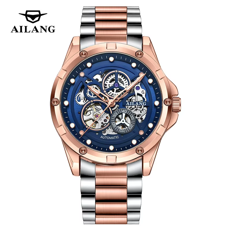Luxury Watch Unique - Unique Strap High-end Design Black Steel