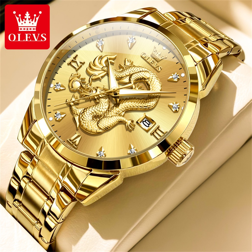Luxury Watch In China - OLEVS Mens Watches Top Brand Luxury