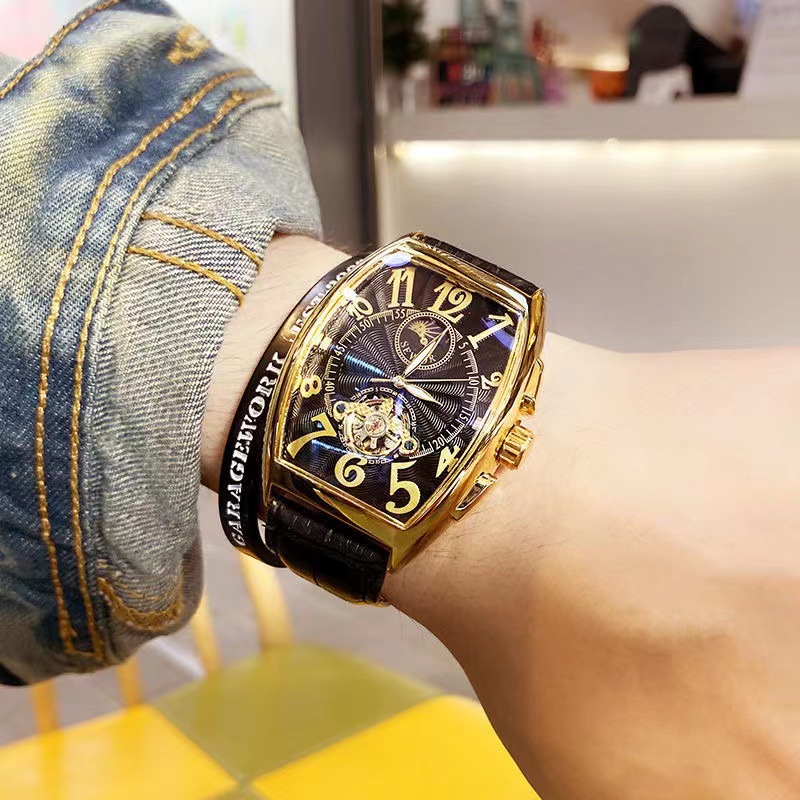 SEWOR Mechanical Watch Men Gol - Automatic Pilot Watch avis et prix