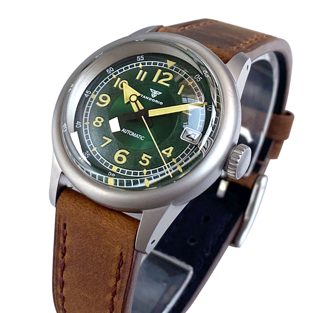 Custom New 36mm Double Domed S - Automatic Pilot Watch avis et prix