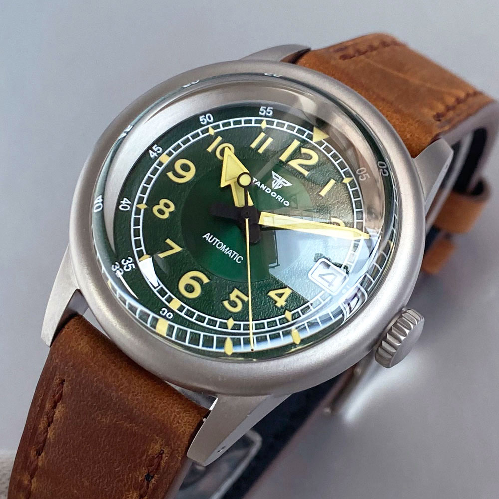 Custom New 36mm Double Domed S - Automatic Pilot Watch avis et prix