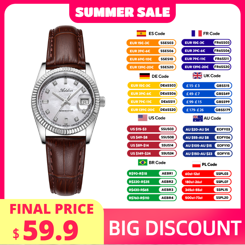 Addies 585 Quartz Woman's Watc - Luxury Watches avis et prix