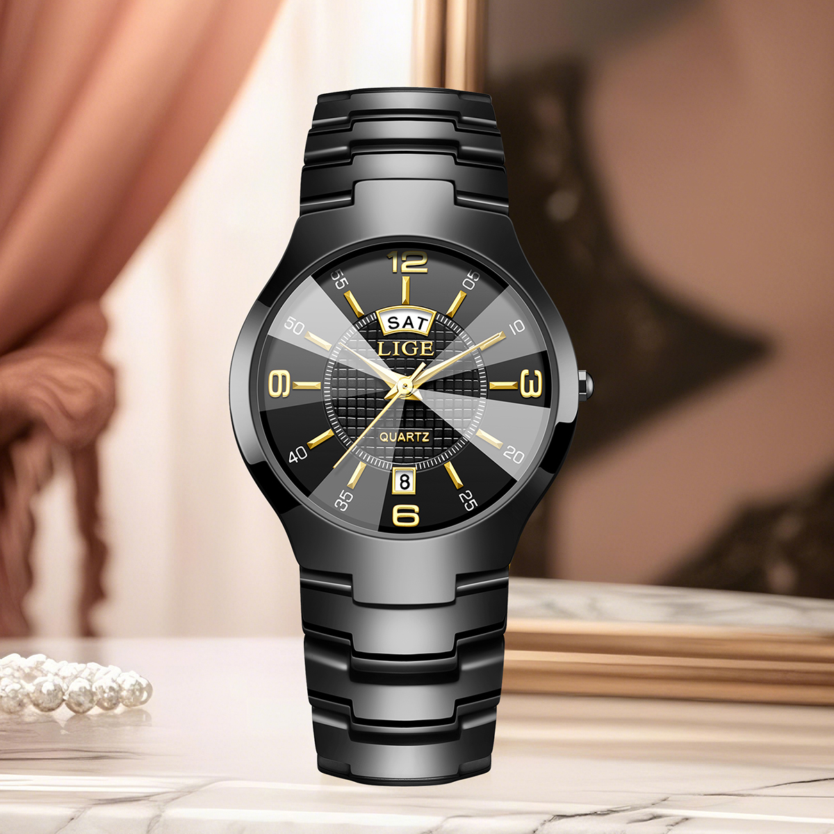 LIGE Fashion Elegant Women's W - Luxury Watches avis et prix