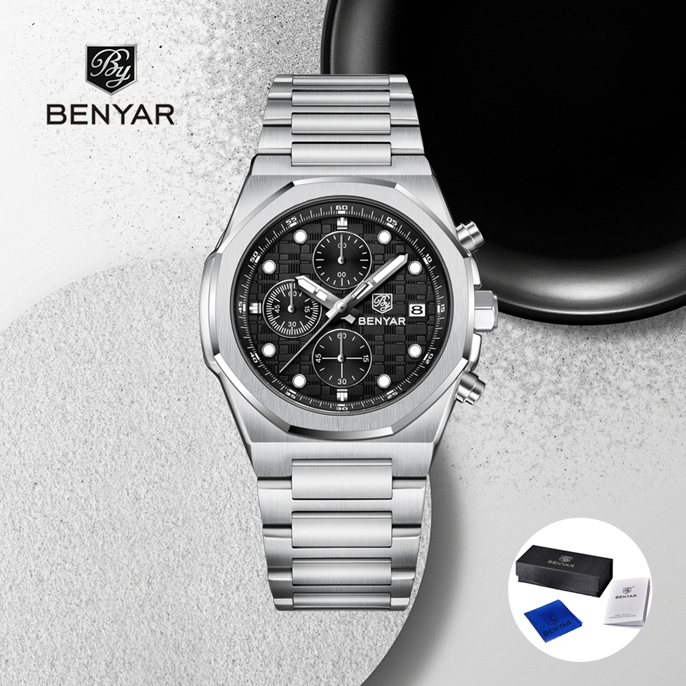 2025 New BENYAR Men's Watches  - Luxury Watch Brand avis et prix