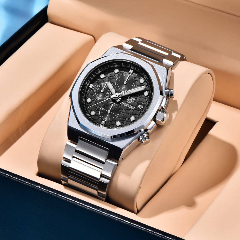 2025 New BENYAR Men's Watches  - Luxury Watch Brand avis et prix