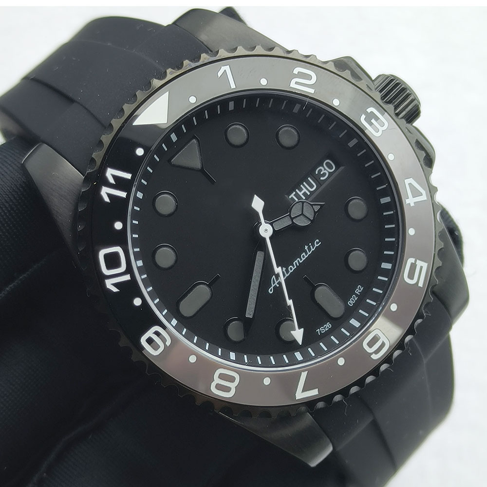 40MM NH36 Watch Black Men's St - Perpetual Calendar Watch avis et prix