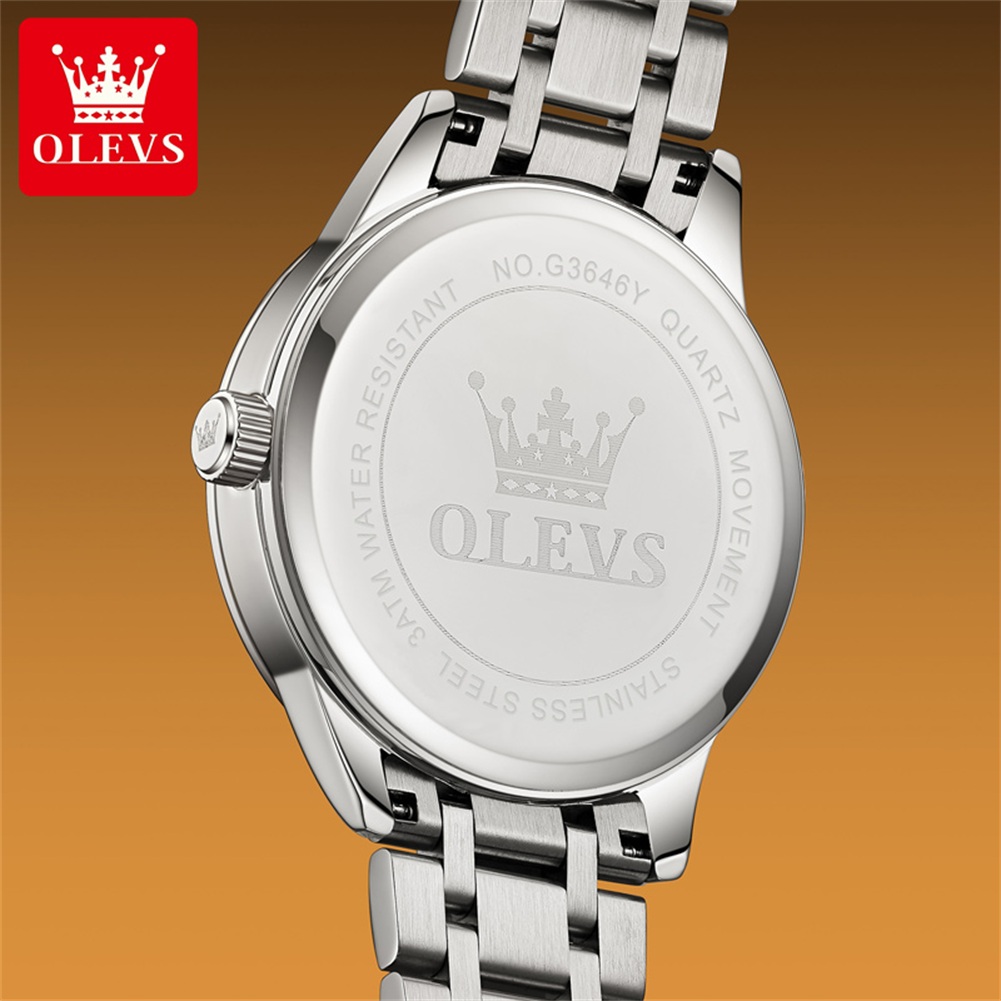 OLEVS Moon Phase men's watches - Luxury Watch Brand avis et prix