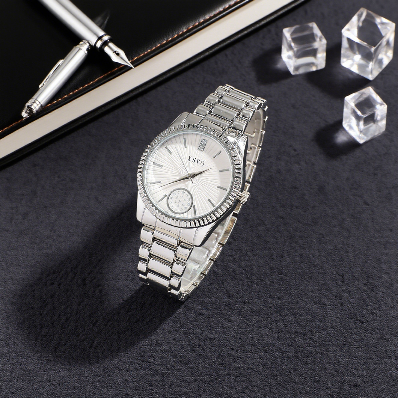Fashionable Light Luxury Round - Luxury Watch Diamond avis et prix