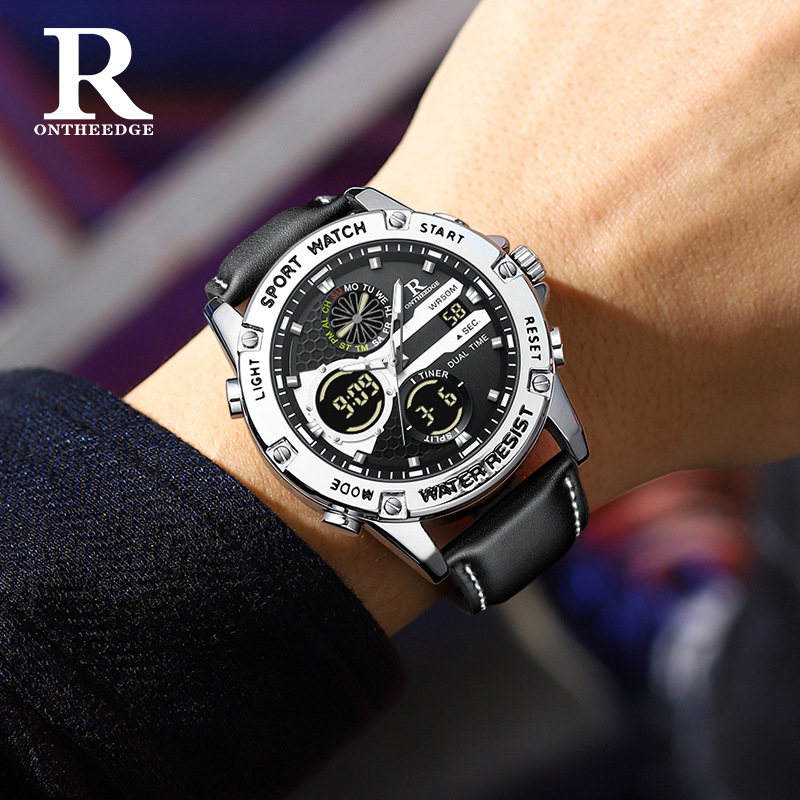 Fashion Men’s Big Face Quartz  - Perpetual Calendar Watch avis et prix