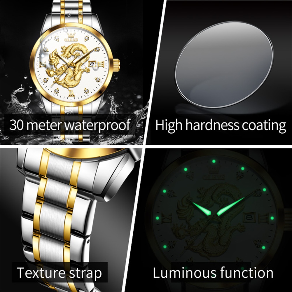 OLEVS Fashion China Loong Drag - Luxury Watch In China avis et prix
