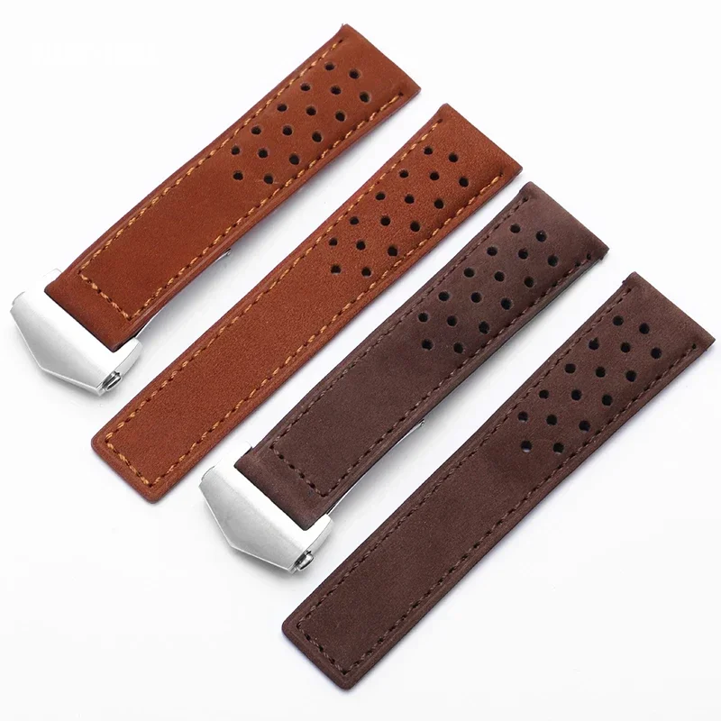 Genuine Leather Watch Strap fo - Tag Heuer Is Luxury Watch avis et prix