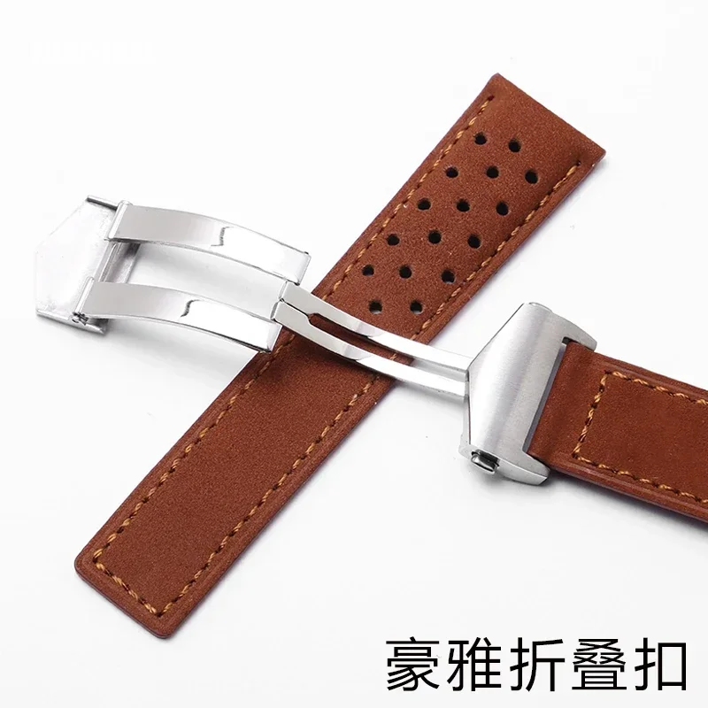 Genuine Leather Watch Strap fo - Tag Heuer Is Luxury Watch avis et prix