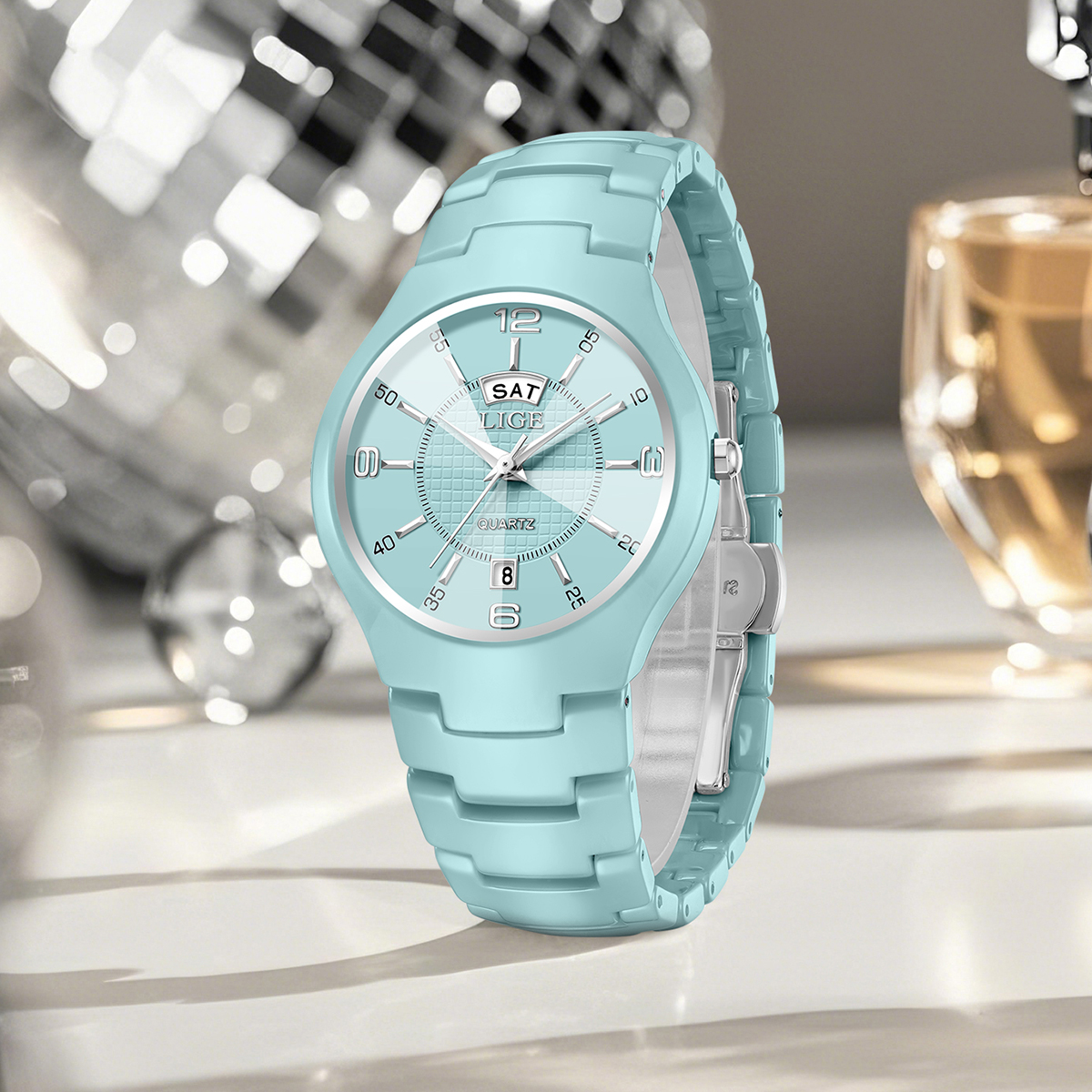 LIGE Luxury Elegant Quartz Wom - Luxury Watches avis et prix