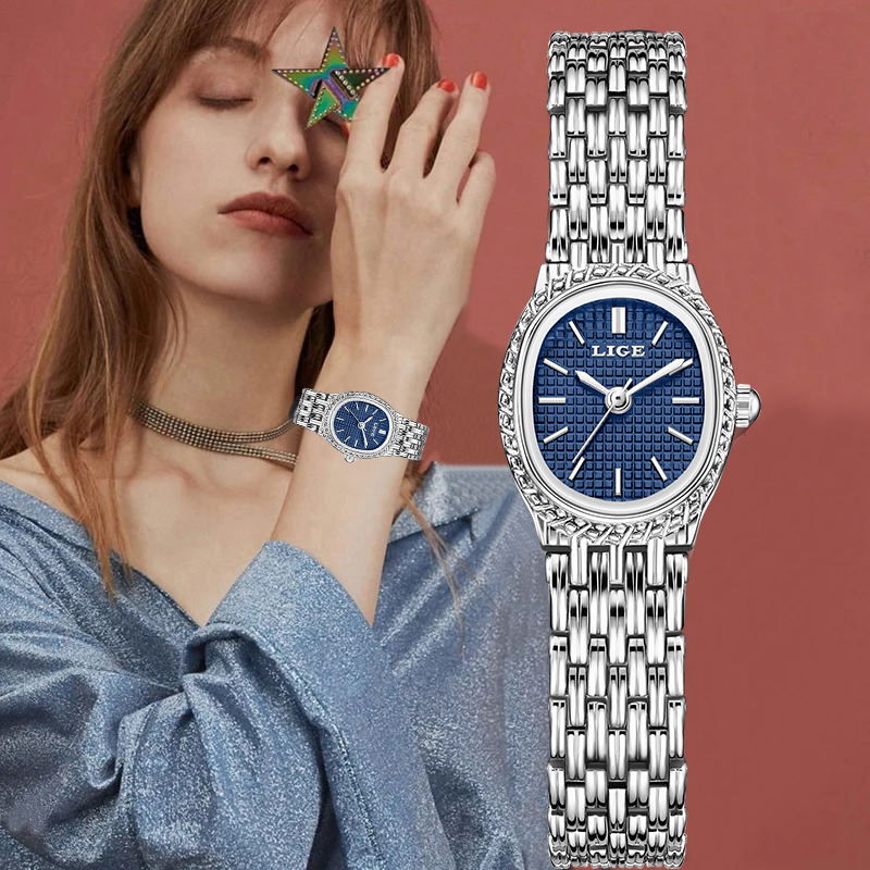 LIGE Fashion Luxury Quartz Wom - Luxury Watches avis et prix