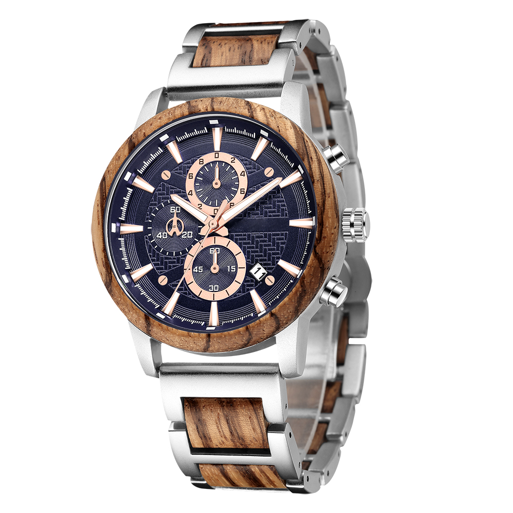 Alloy & Wood Combined Strap Wa - Luxury Watch Unique avis et prix