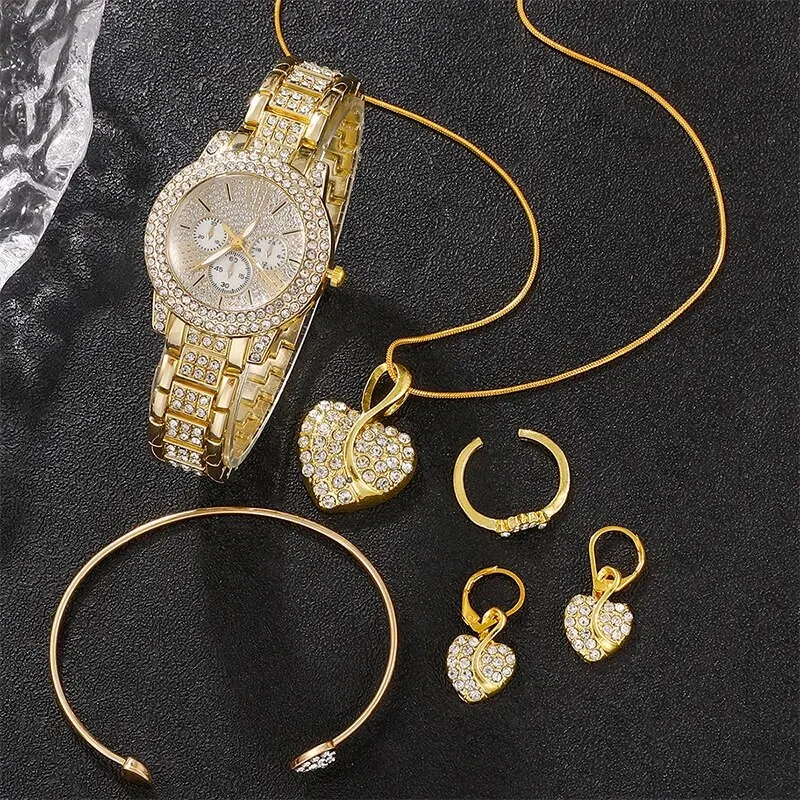 Women's Quartz Watch Gold Luxu - Luxury Watches avis et prix