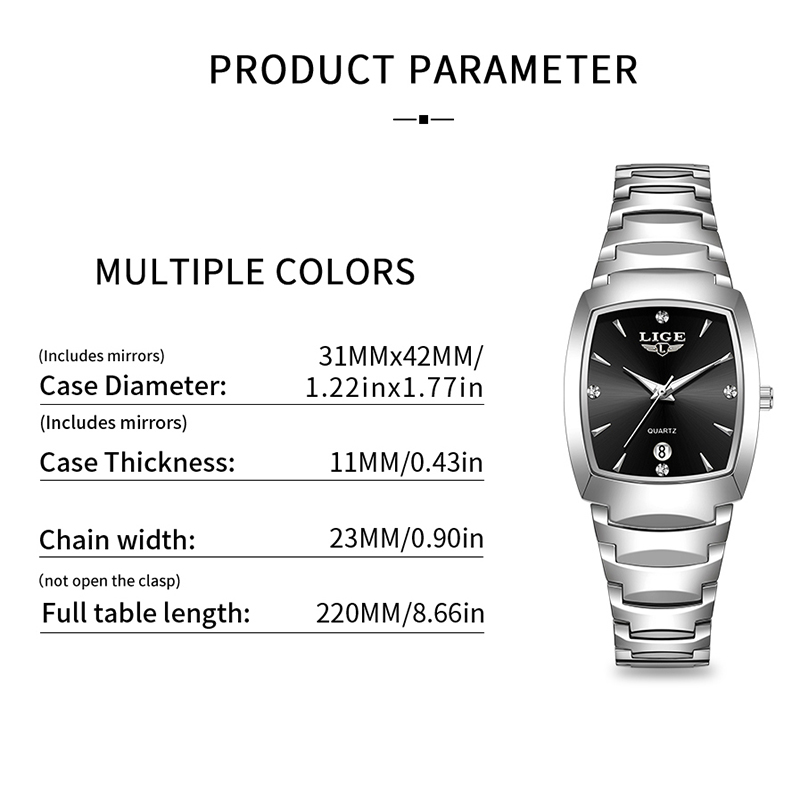 LIGE Watch women Business Luxu - Luxury Watches avis et prix