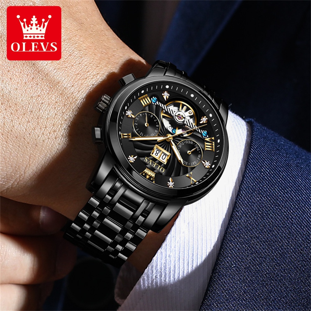 OLEVS Classic Men's Watches To - Automatic Pilot Watch avis et prix