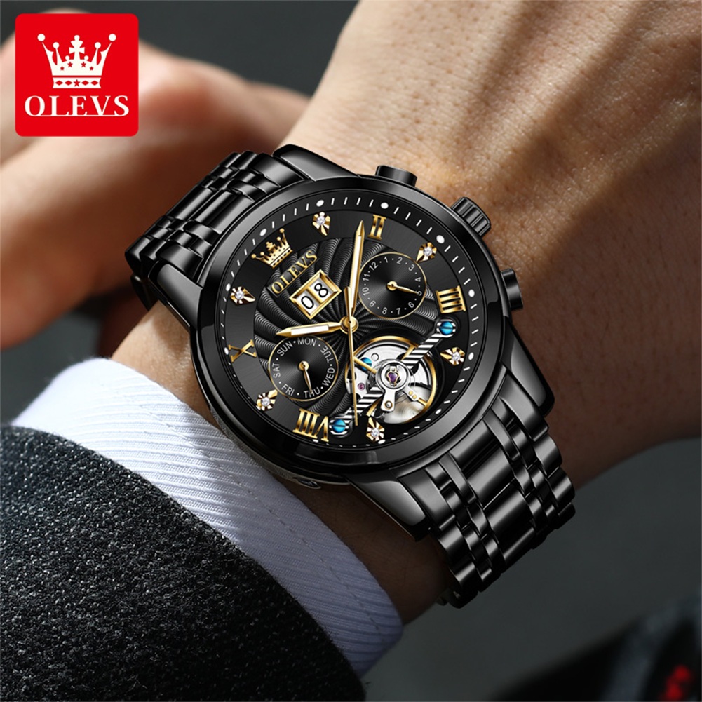 OLEVS Classic Men's Watches To - Automatic Pilot Watch avis et prix