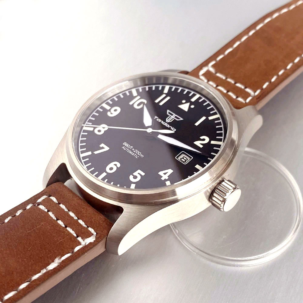 Customized 39mm Classic Pilot  - Automatic Pilot Watch avis et prix