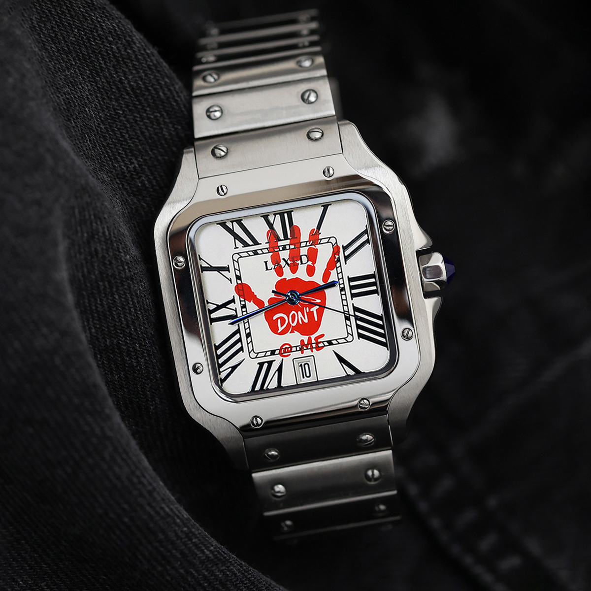 LAXED Men's 38mm NH35 Square w - Luxury Watch In China avis et prix