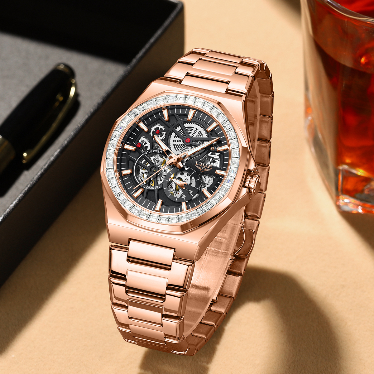 LIGE Original Design Mechanica - Luxury Watch Brand avis et prix