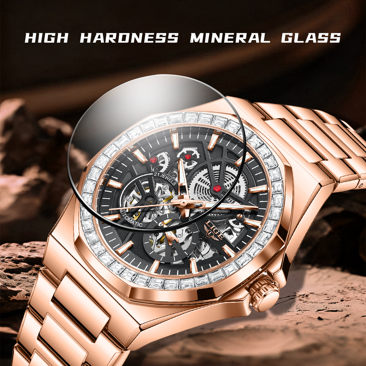 LIGE Original Design Mechanica - Luxury Watch Brand avis et prix