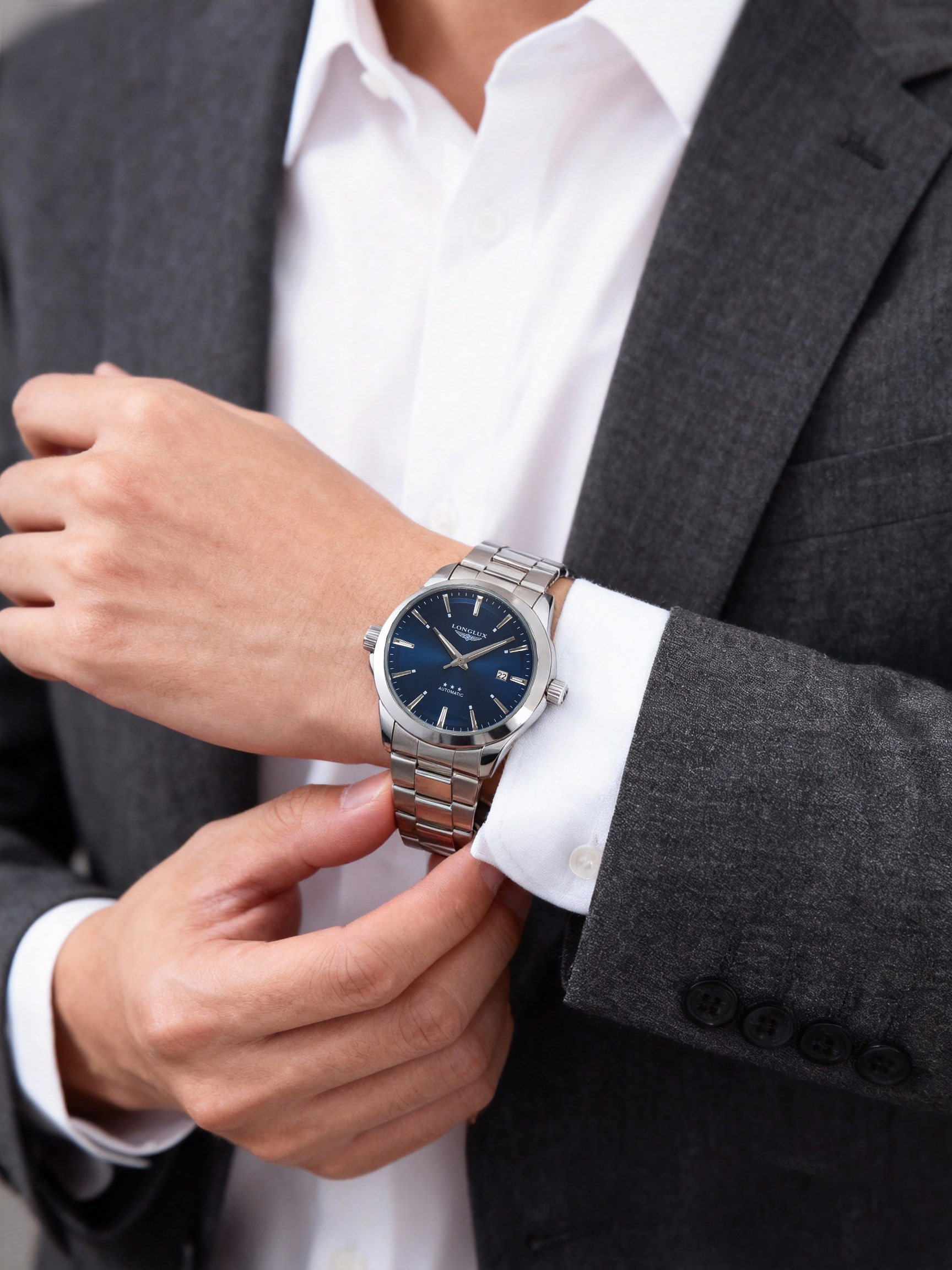 Men automatic watch business d - Automatic Pilot Watch avis et prix