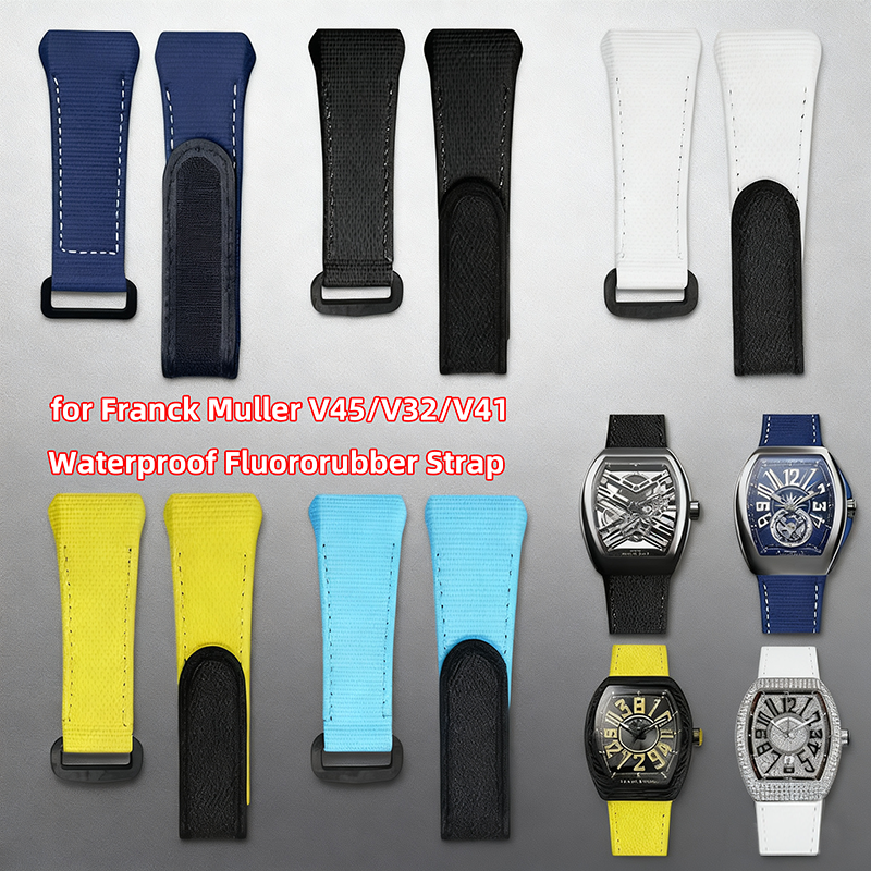 Custom FKM Rubber Watch Band f - Luxury Watch Franck Muller avis et prix