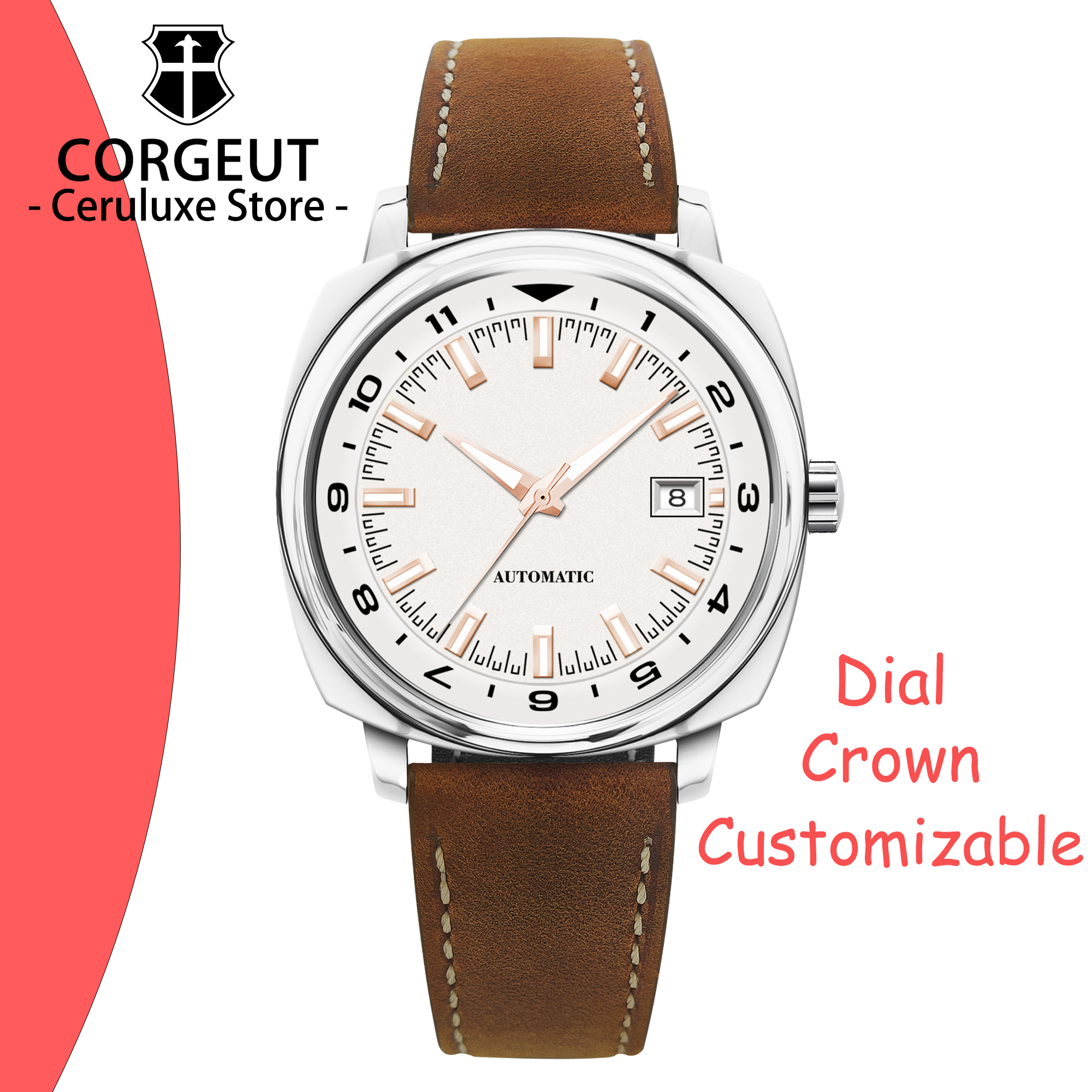 CUSTOM 42MM Stainless Steel Sa - Luxury Watch Collection avis et prix