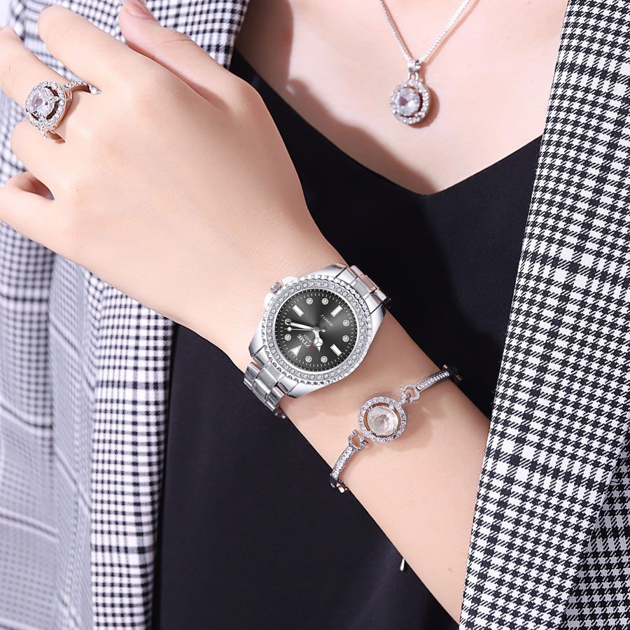 SZTME Luxury and Elegant Women - Luxury Watch Diamond avis et prix