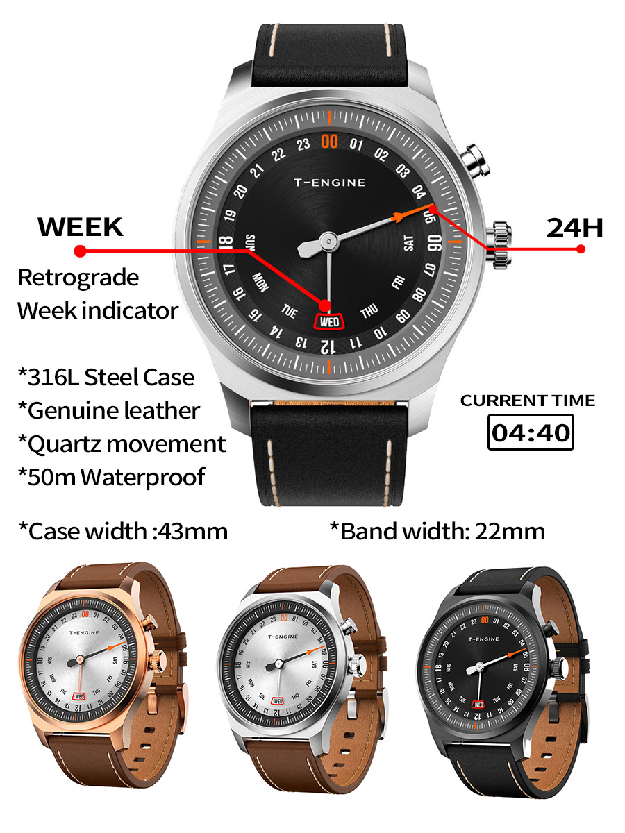 Unique creativity Fashion Men  - Luxury Watch Unique avis et prix