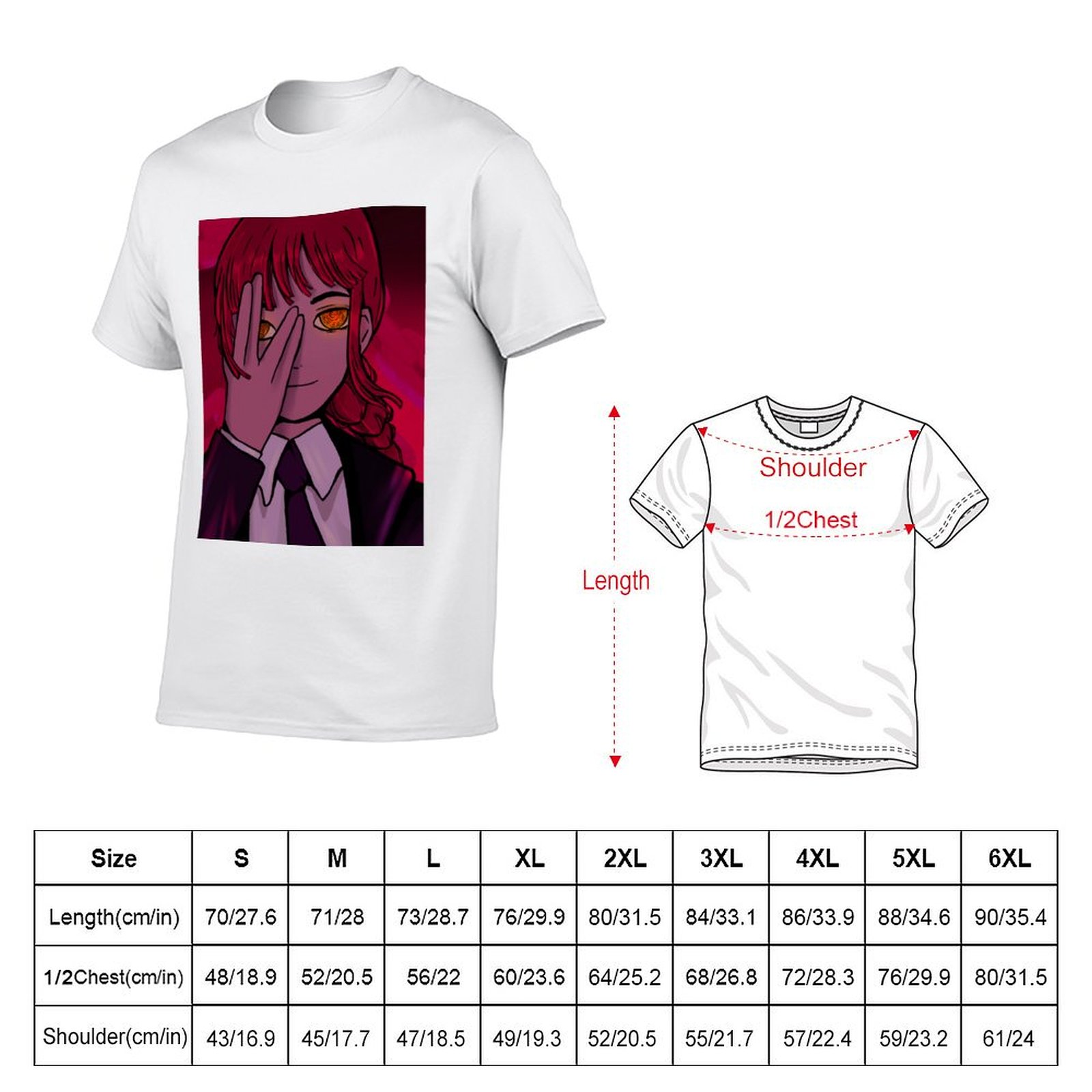 Makima is watching T-Shirt t s - Luxury Watch In China avis et prix