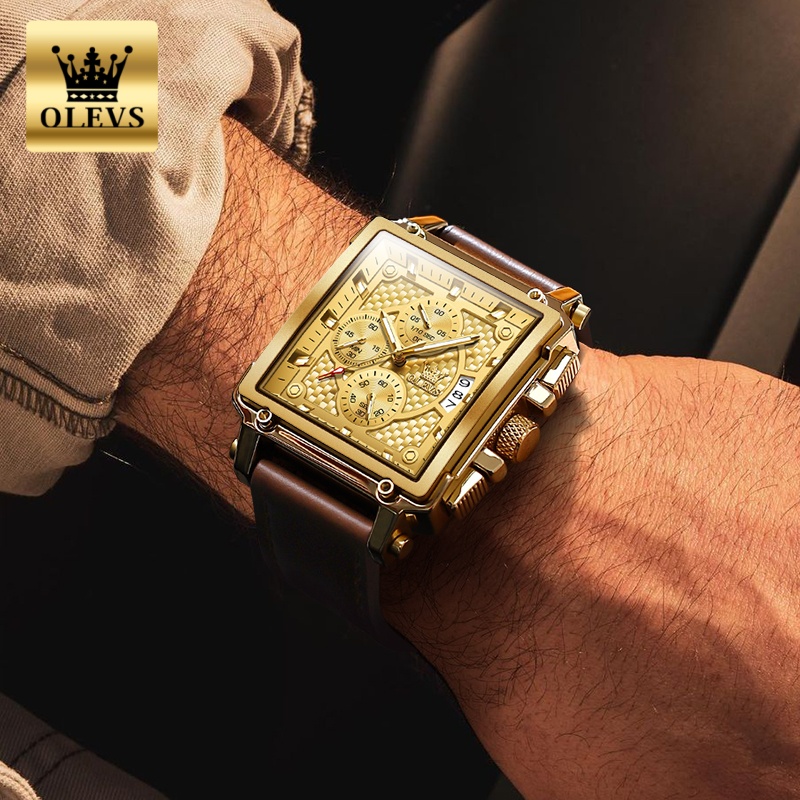 OLEVS brand mens watches water - Luxury Watch Brand avis et prix