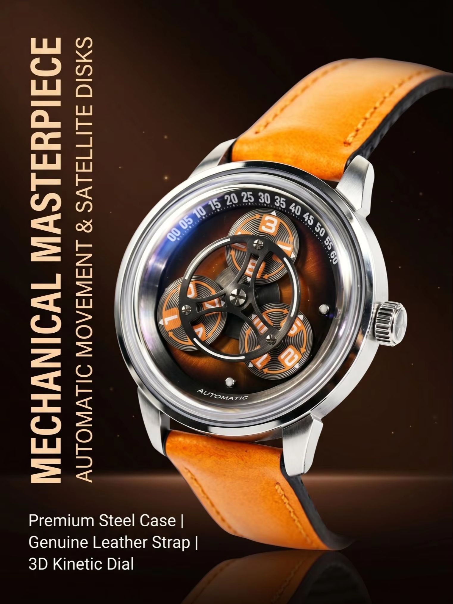 MechJazz Automatic Mechanical  - Automatic Pilot Watch avis et prix