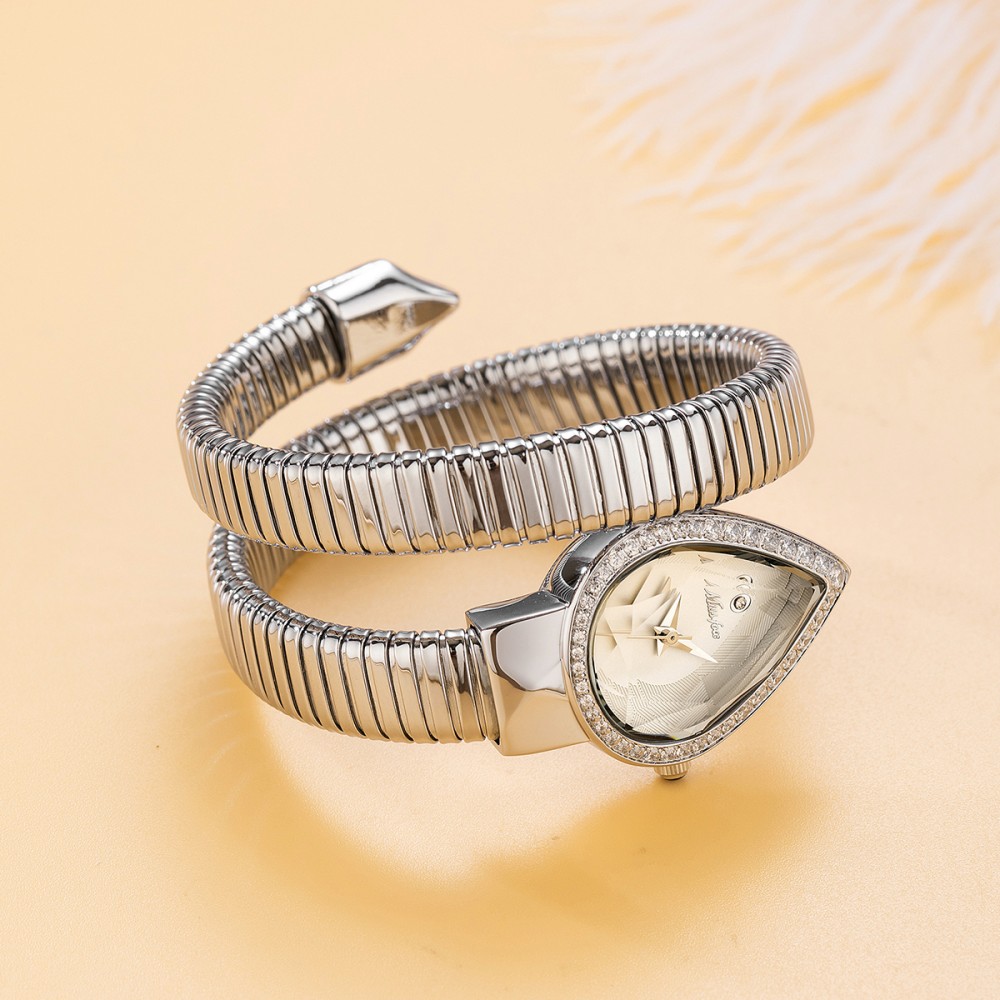MISSFOX Snake Shape Diamond Wa - Luxury Watch Unique avis et prix
