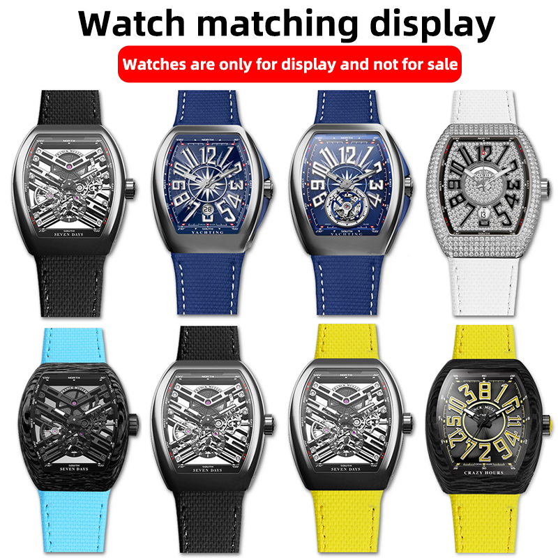 Custom FKM Rubber Watch Band f - Luxury Watch Franck Muller avis et prix