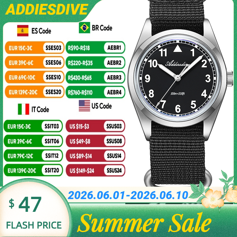 ADDIESDIVE Bubble Mirror Glass - Luxury Watch It avis et prix