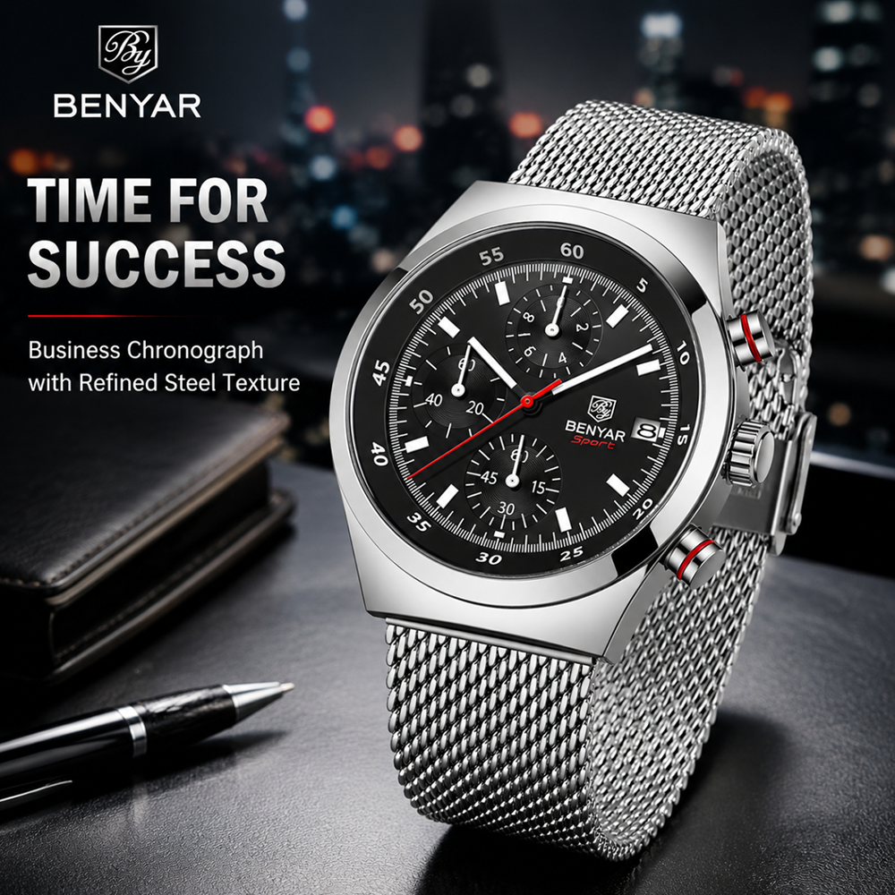 BENYAR Top Luxury Brand Men's  - Luxury Watch Brand avis et prix