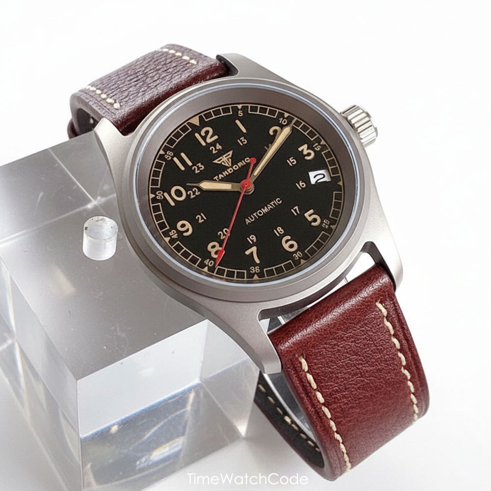 Customized Watch Titanium NH35 - Automatic Pilot Watch avis et prix