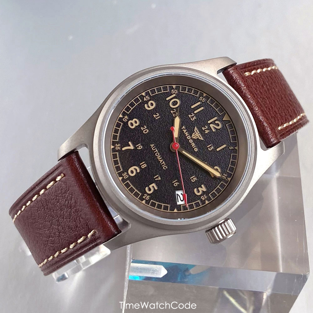 Customized Watch Titanium NH35 - Automatic Pilot Watch avis et prix